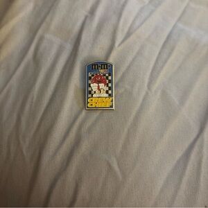 M&M’s Crew Chief Racing Team Motorsports NASCAR Race Car Auto Lapel Hat Pin
